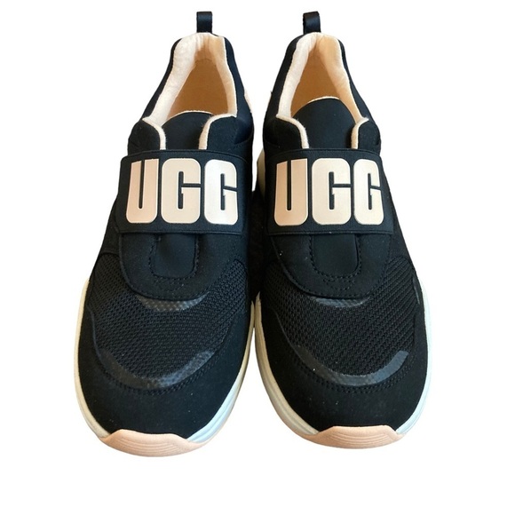 Brand New UGG LA FLEX Athletic Sneaker Shoes Black Peach Fuzz Women’s Size 9 - Picture 16 of 16